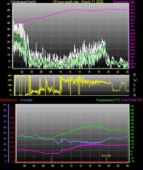 24 Hour Graph for Day 11